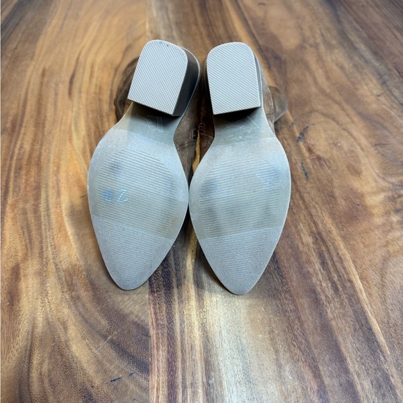 Report Brown Suede Heeled Boots - Picture 4 of 7